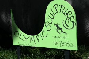 Olympic Runner's Sign